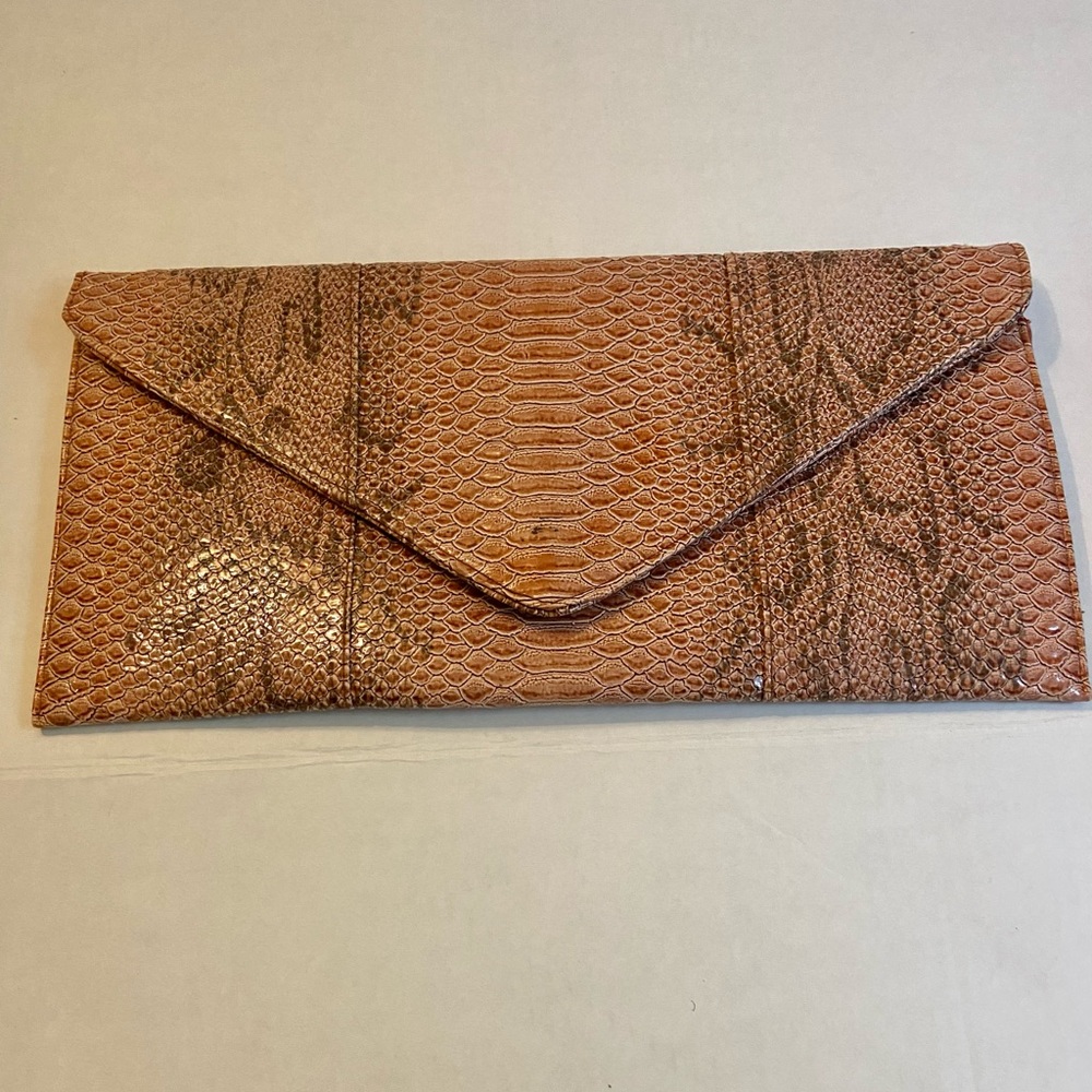 Snake Skin Clutch